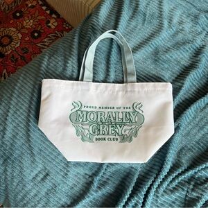 [sold on Mercari] Thriftbooks Morally Grey Mini TropeTote